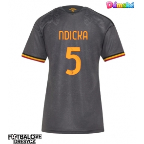 AS Roma Evan Ndicka #5 Dámské Alternativní Dres 2026-27 Krátký Rukáv